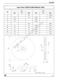 74LVX86TTR Datasheet Page 9