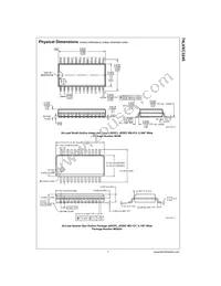 74LVXC3245QSCX Datasheet Page 8