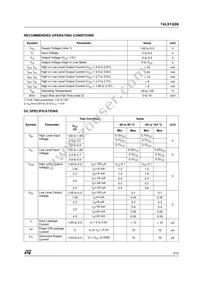 74LX1G08STR Datasheet Page 3