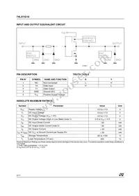 74LX1G14CTR Datasheet Page 2