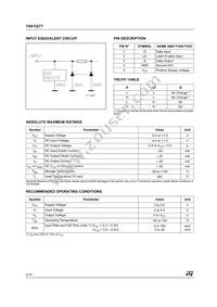 74V1G77CTR Datasheet Page 2