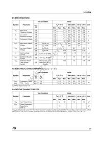 74V1T14STR Datasheet Page 3
