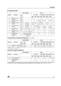 74V1T86CTR Datasheet Page 3