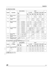 74V2G70STR Datasheet Page 3