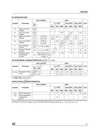 74V2T08STR Datasheet Page 3