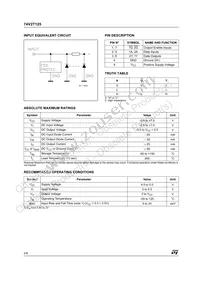 74V2T125STR Datasheet Page 2