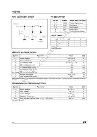 74V2T126STR Datasheet Page 2