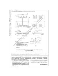 74VCX162373MTD Datasheet Page 9