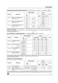 74VCX16245TTR Datasheet Page 7
