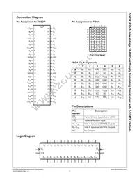 74VCX163245MTDX Datasheet Page 3