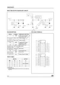 74VCX16373TTR Datasheet Page 2