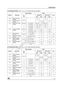 74VCX16373TTR Datasheet Page 5