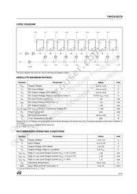 74VCX16374TTR Datasheet Page 3