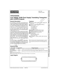 74VCX164245MTDX Datasheet Page 2