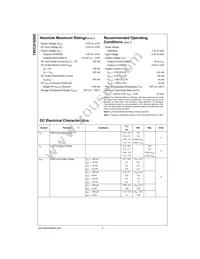 74VCX16500MTD Datasheet Page 4