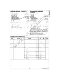 74VCX16721MTDX Datasheet Page 3