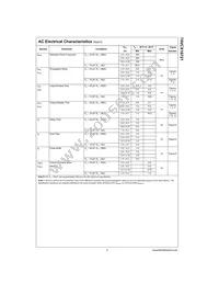 74VCX16721MTDX Datasheet Page 5