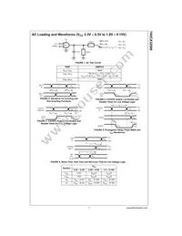 74VCX32500GX Datasheet Page 7