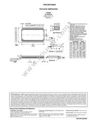 74VCXH16245DTRG Datasheet Page 8