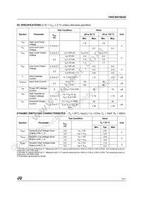 74VCXH16245TTR Datasheet Page 5