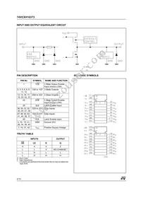 74VCXH16373TTR Datasheet Page 2