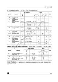 74VCXH16373TTR Datasheet Page 5