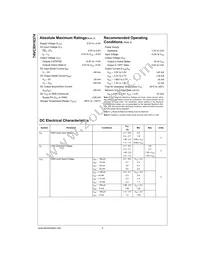 74VCXH16374MTDX Datasheet Page 4