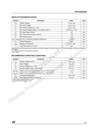 74VCXH32245LBR Datasheet Page 3