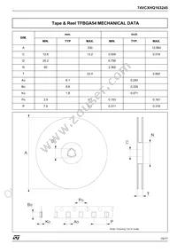 74VCXHQ163245TTR Datasheet Page 15