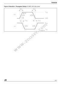 74VHC04MTR Datasheet Page 5