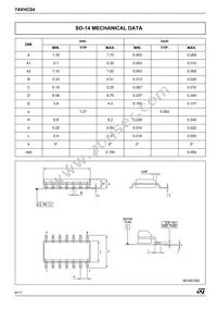 74VHC04MTR Datasheet Page 6
