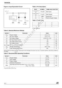74VHC05MTR Datasheet Page 2
