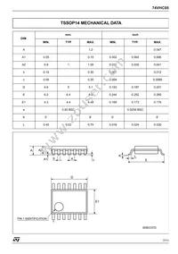74VHC05MTR Datasheet Page 7