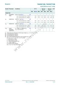 74VHC126PW Datasheet Page 6