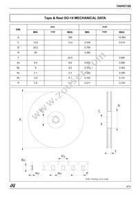 74VHC126TTR Datasheet Page 9