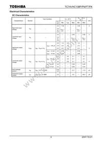 74VHC138FT Datasheet Page 4