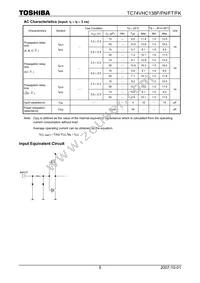 74VHC138FT Datasheet Page 5