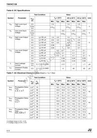 74VHC138TTR Datasheet Page 4