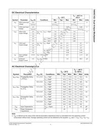 74VHC153MX Datasheet Page 5