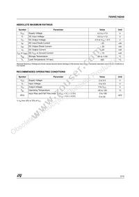 74VHC16244TTR Datasheet Page 3