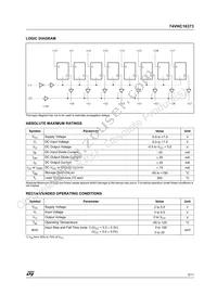 74VHC16373TTR Datasheet Page 3