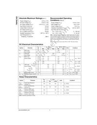 74VHC163MX Datasheet Page 4