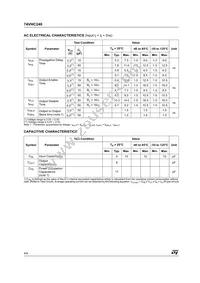 74VHC240MTR Datasheet Page 4