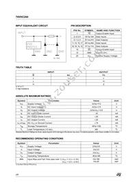74VHC244MTR Datasheet Page 2