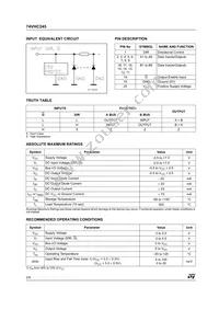 74VHC245MTR Datasheet Page 2