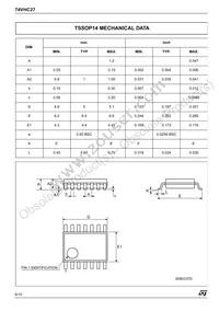 74VHC27TTR Datasheet Page 6