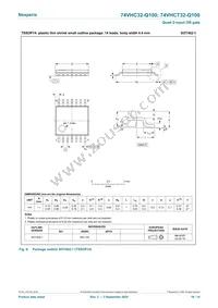74VHC32PW-Q100J Datasheet Page 10