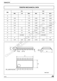 74VHC373MTR Datasheet Page 10