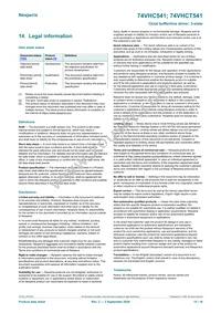 74VHC541D Datasheet Page 15