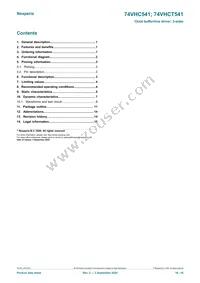 74VHC541D Datasheet Page 16